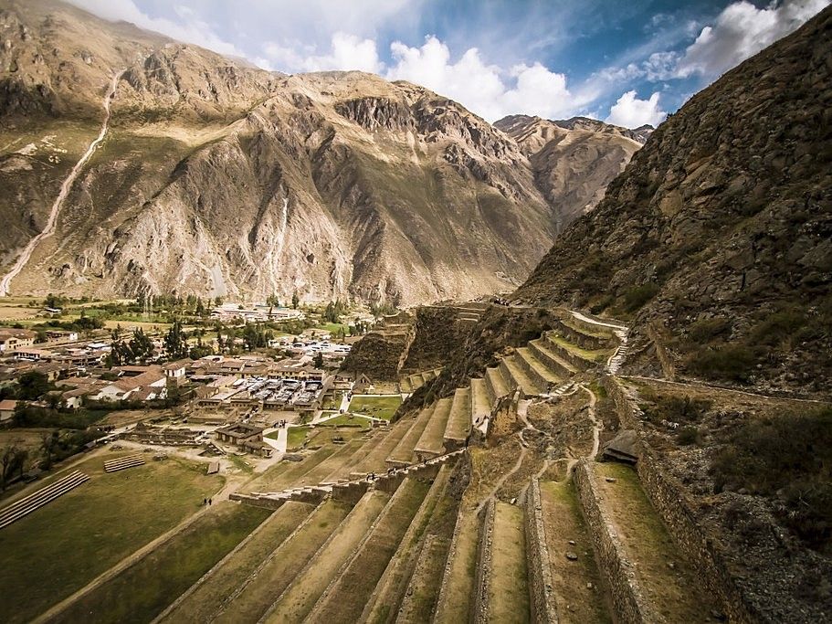 Inca terraces